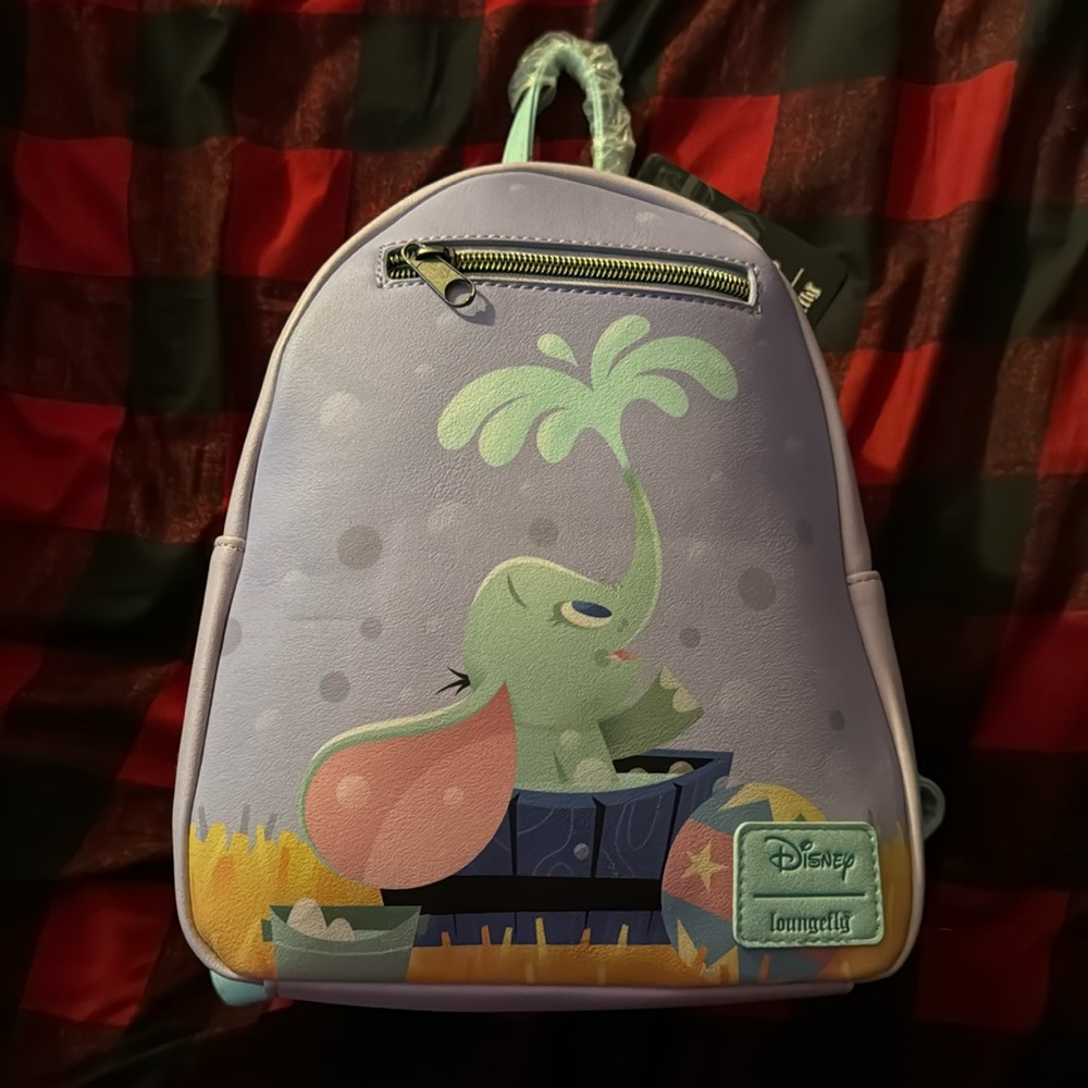Loungefly Disney Dumbo mini backpack.